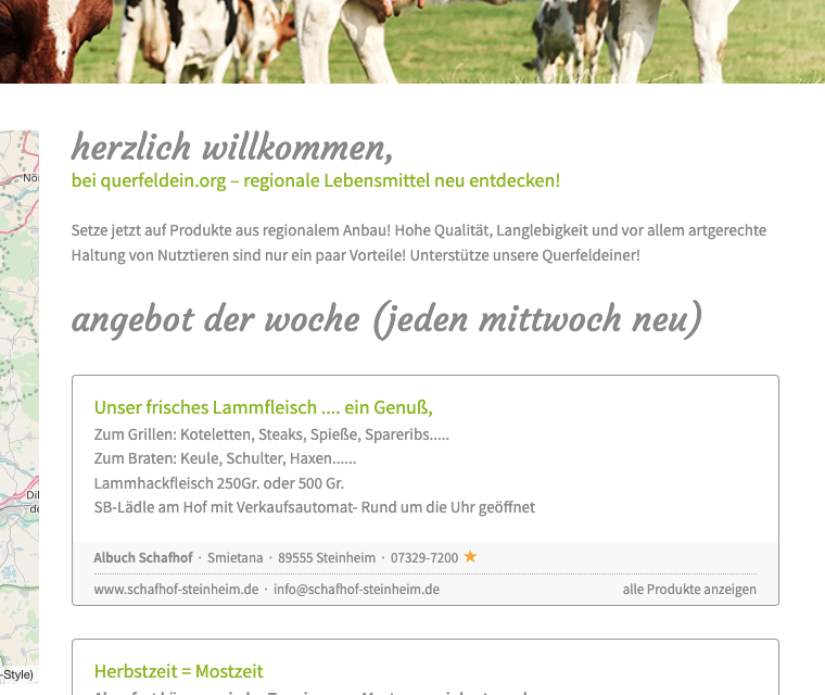 Ausschnitt der Heidenheimer Zeitung Webseite